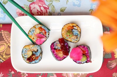 Rainbow sushi