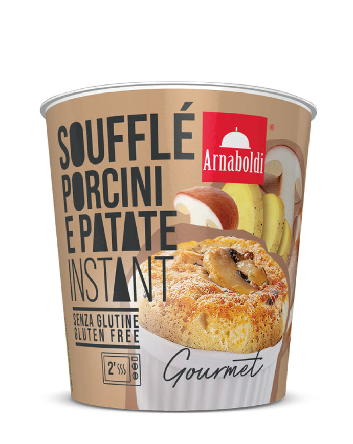 Potato and Mushroom Soufflé