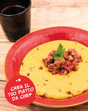 Polenta con funghi porcini alla Trentina